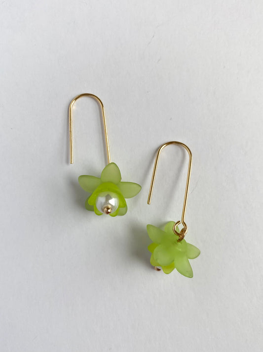 Long Leafy Earrings