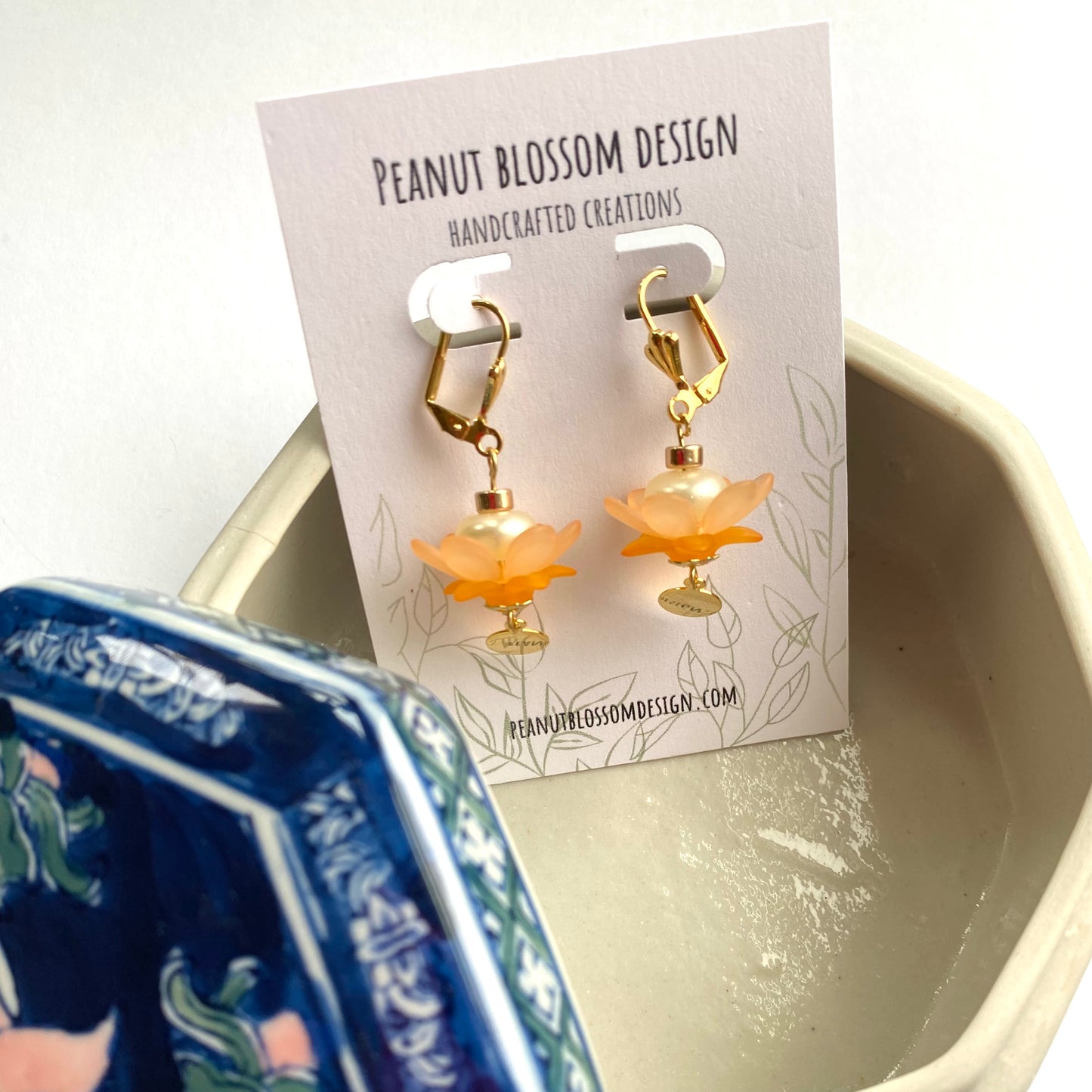 Flower Petal Fairy Earrings